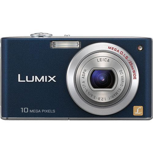 Panasonic Lumix DMC-FX35 Digital Camera (Blue) DMCFX35A B&H