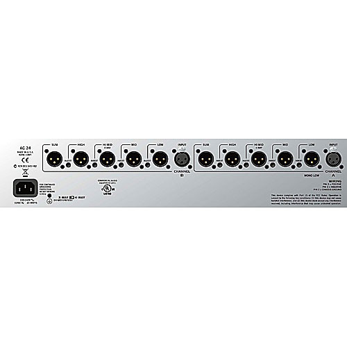 RANE AC 24 Stereo 4-Way Active Crossover - Perfect for Your JBL or Alt