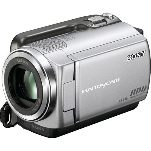 Mal Bienes Aire acondicionado Sony DCR-SR67 80GB Handycam Camcorder (Silver) DCRSR67 B&H Photo