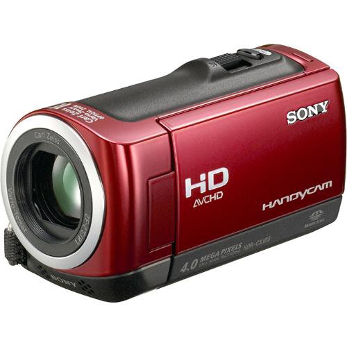 Sony HDR-CX100 High Definition Handycam Camcorder (Red)