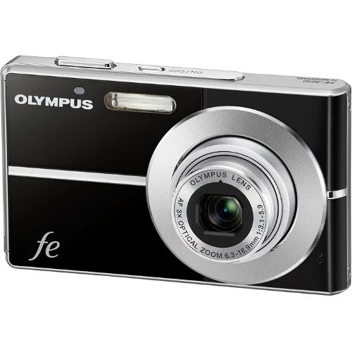 Olympus FE-3010 Digital Camera (Black) 226635 B&H Photo Video