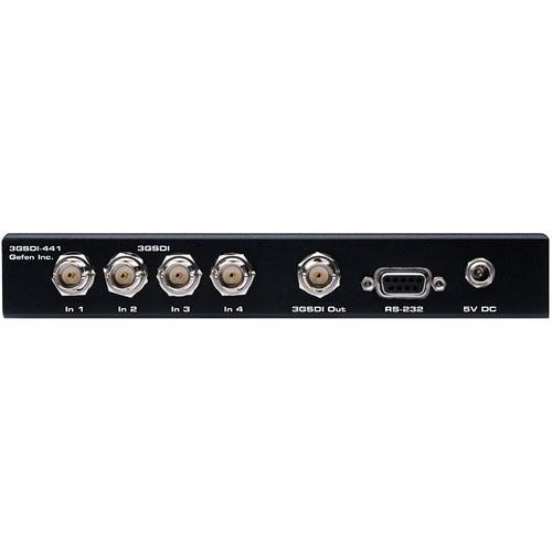 Gefen 4x1 3G-SDI Switcher EXT-3GSDI-441 B&H Photo Video