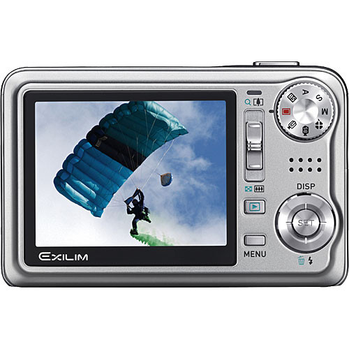 Casio Exilim Hi-Zoom EX-V8 Digital Camera (Silver) EX-V8SREBA