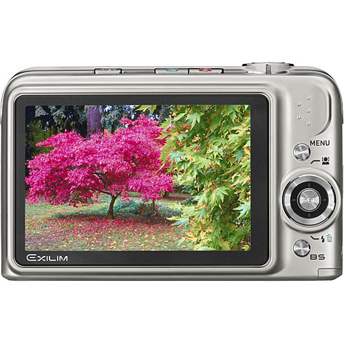 Casio Exilim EX-Z1200 Digital Camera (Silver) EX-Z1200SRDBA B&H
