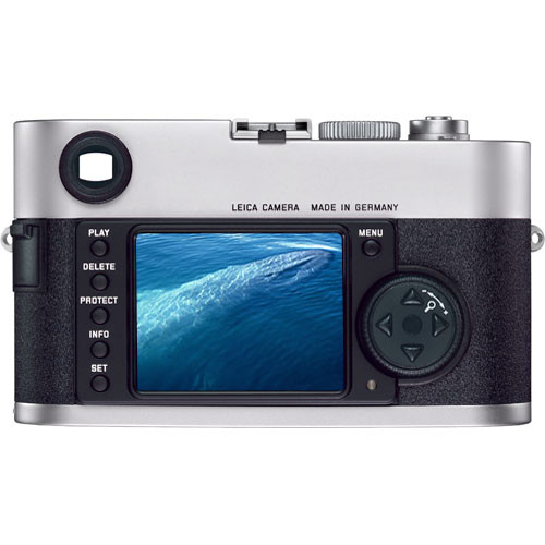 Leica M8 Rangefinder Digital Camera Body (Silver Chrome) 10702