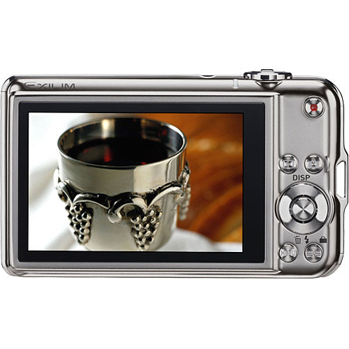 Casio Exilim EX-S10 Digital Camera (Silver) EX-S10ASREBA B&H
