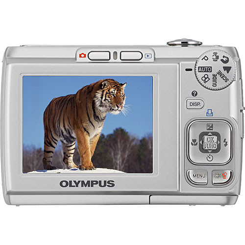 Olympus FE-310 Digital Camera (Silver) 226175 B&H Photo Video