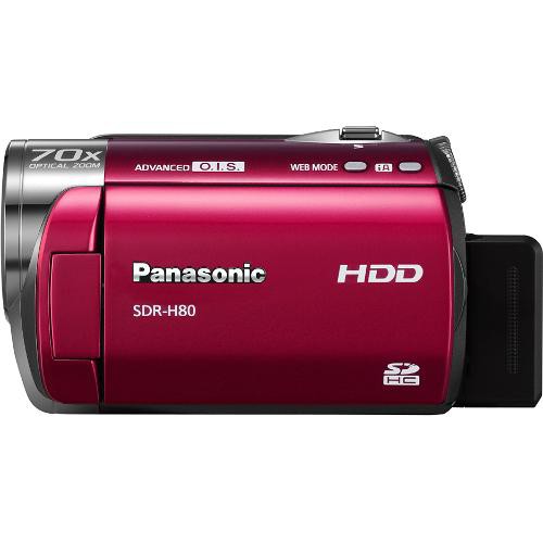 Panasonic Sdr H80 60gb Standard Definition Camcorder Sdr H80r