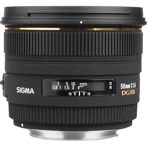 Sigma 50mm f/1.4 EX DG HSM Lens for Canon EF B&H Photo Video