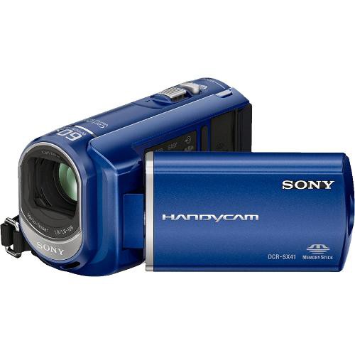 Sony DCR-SX41 8GB Handycam Camcorder (Blue) DCRSX41/L