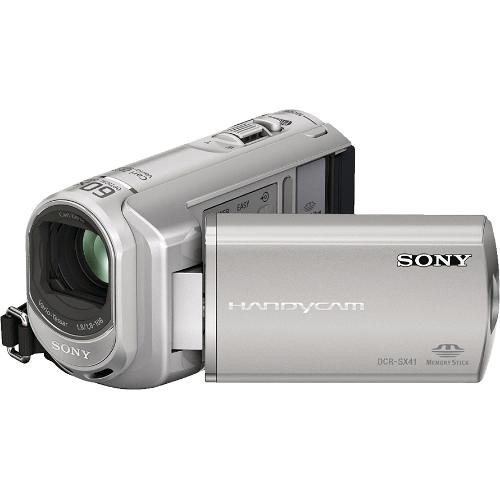 Sony DCR-SX41 8GB Handycam Camcorder (Silver) DCR-SX41 B&H Photo