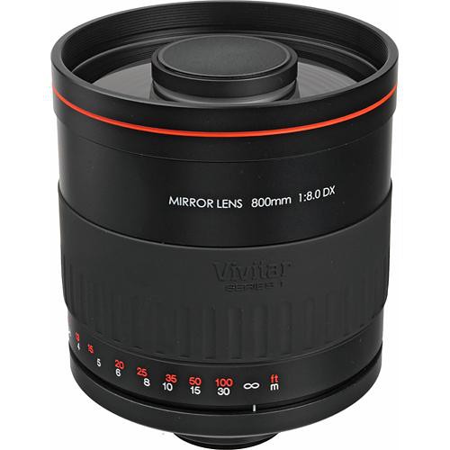 Vivitar 800mm f/8 Series 1 Manual Focus Mirror Lens 800MR B&H