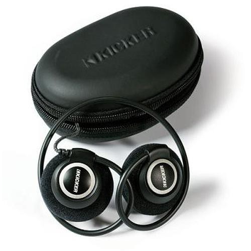 KICKER HP301 Supra-Aural Ear-Wrap Stereo Headphones 09HP301B B&H