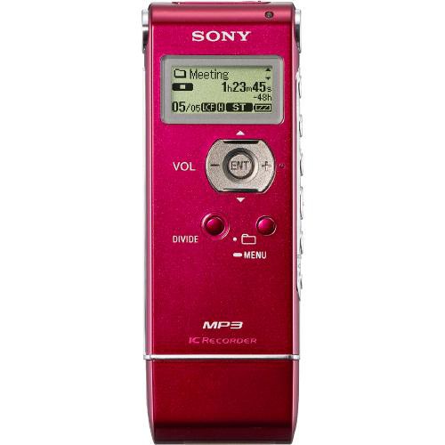 Sony ICD-UX71 Digital Voice Recorder (Red) ICDUX71RED B&H Photo