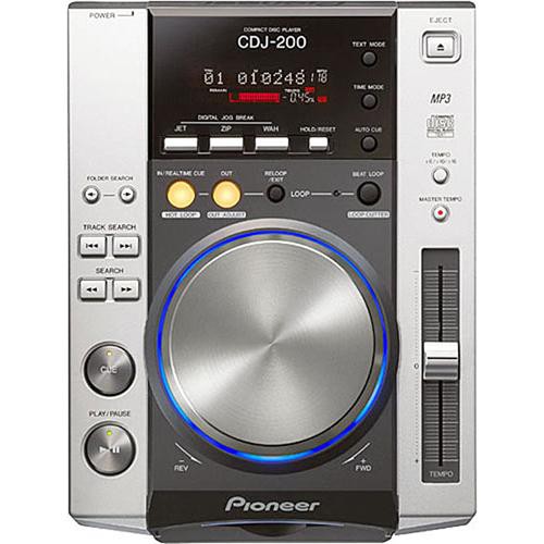 Pioneer CDJ-200 Professional DJ CD Player with Marathon DJ Case