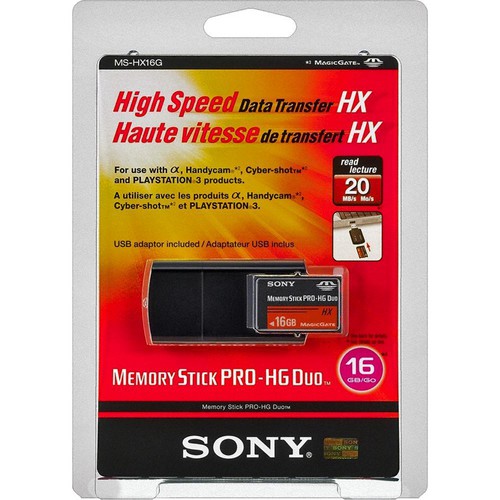 Sony's New Memory Stick PRO-HG Duo HX Offer 50MB Per Second