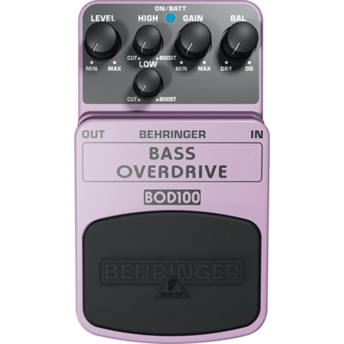 Behringer BOD100 - Overdrive Pedal for Bass Guitar BOD100 B&H