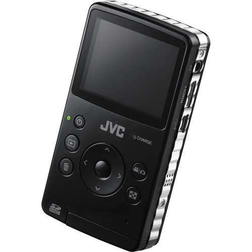 JVC PICSIO GC-FM1 HD Memory Camera (Black Ice) GCFM1BUS 