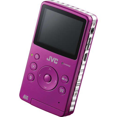 JVC PICSIO GC-FM1 HD Memory Camera (Purple Passion) GCFM1VUS B&H