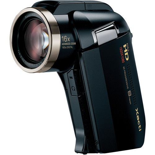 Sanyo VPC-HD2000 Xacti Dual Camera (Black) VPC - HD2000ABK B&H