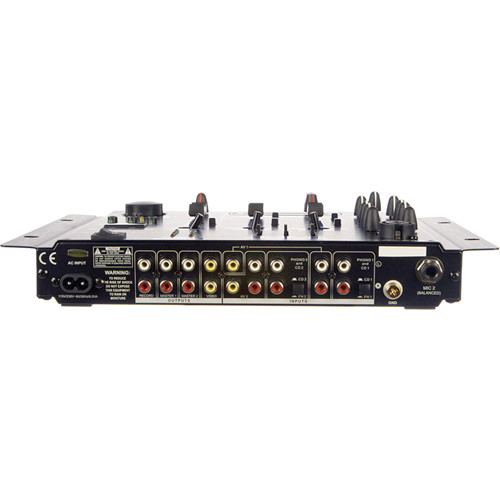 VocoPro KJ-6000 Rack-Mountable Karaoke/DJ Mixer with Key Control