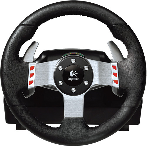 Logitech G27 Racing Wheel, Dual Motor Force Feedback