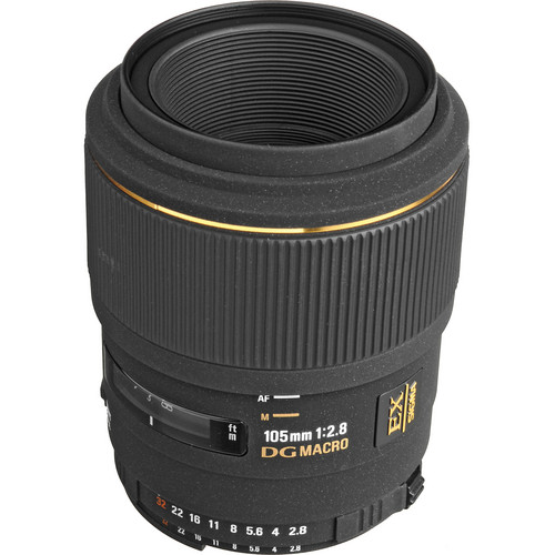 Sigma 105mm f/2.8 EX DG Macro Lens for Nikon AF Cameras