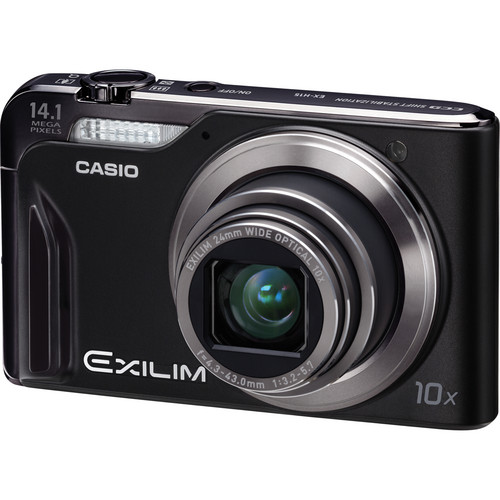 Casio Exilim EX-H15 Digital Camera EX-H15BK B&H Photo Video