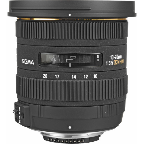 Sigma 10-20mm f/3.5 EX DC HSM Lens for Nikon F