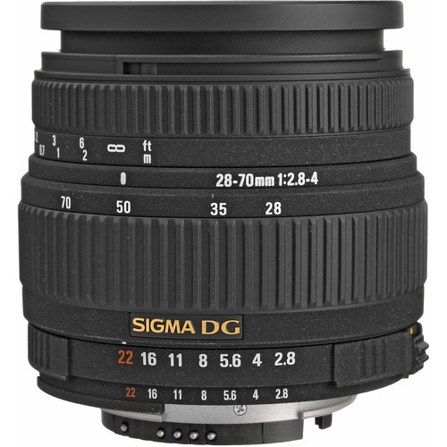 Sigma 28-70mm f/2.8-4 Compact High Speed Zoom AF Lens 634306 B&H
