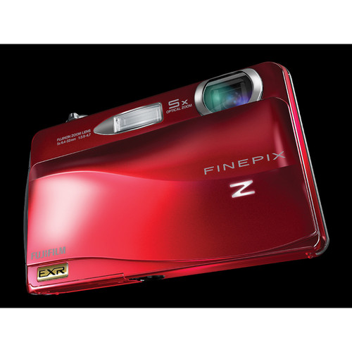 FUJIFILM FinePix Z700EXR 12MP Digital Camera (Red) 16007397 B&H