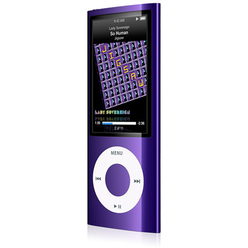 Apple 8GB iPod nano (Purple) MC034LL/A B&H Photo Video