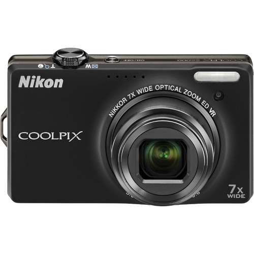 Nikon CoolPix S6000 Digital Camera (Black) 26214 B&H Photo Video