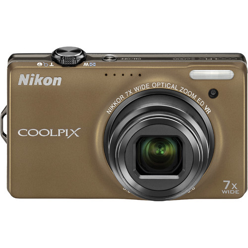 Nikon CoolPix S6000 Digital Camera (Bronze) 26216 B&H Photo Video