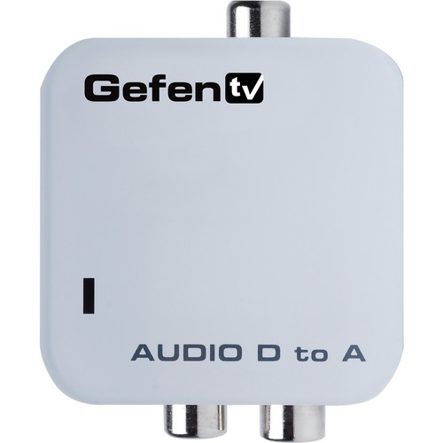 Gefen GTV-DIGAUD-2-AAUD Stereo Digital-to-Analog Audio Converter