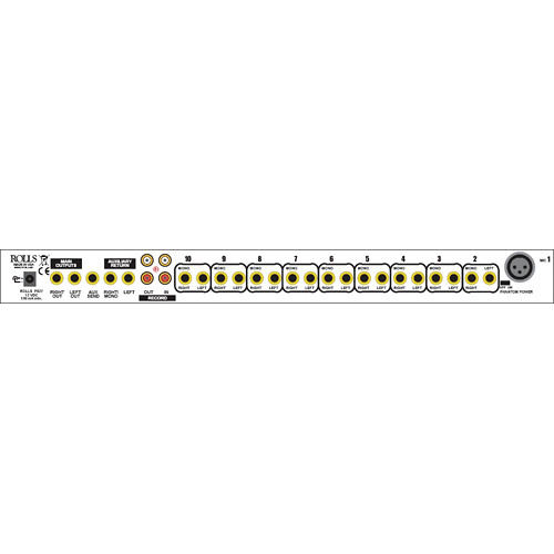 RM219 rolls Stereo Line Mixer