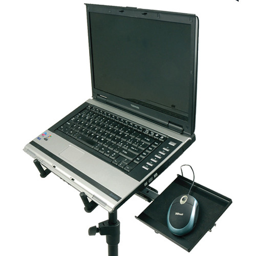 QuikLok LPH-003 Freestanding Tripod Base Laptop Holder LPH-003