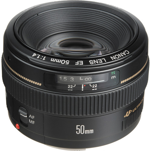 Canon EF 50mm f/1.4 USM Lens 2515A003 B&H Photo Video