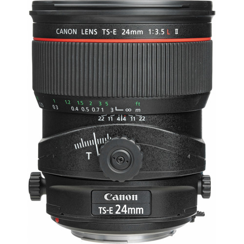 Canon TS-E 24mm f/3.5L II Tilt-Shift Lens 3552B002 B&H Photo