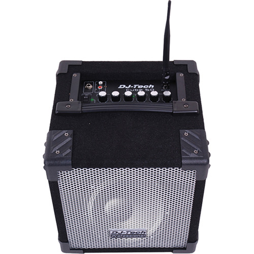 Dj Tech Cube 50 Portable Pa Speaker With Wireless Cube 50 B H