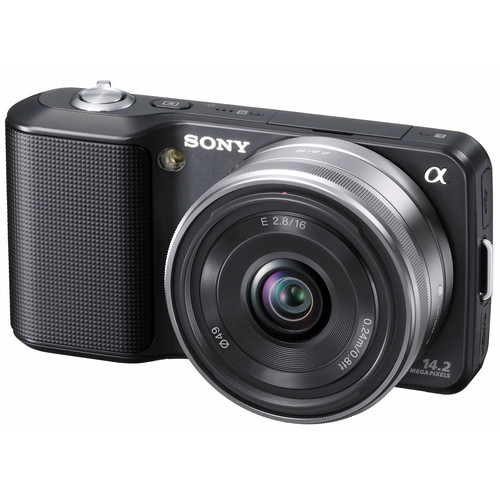 Sony Alpha NEX-3 Interchangeable Lens Digital Camera NEX3A/B B&H