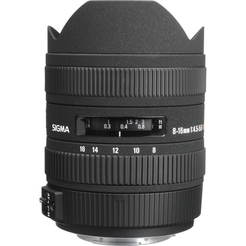 Sigma 8-16mm f/4.5-5.6 DC HSM Lens for Sony A 203205 B&H Photo