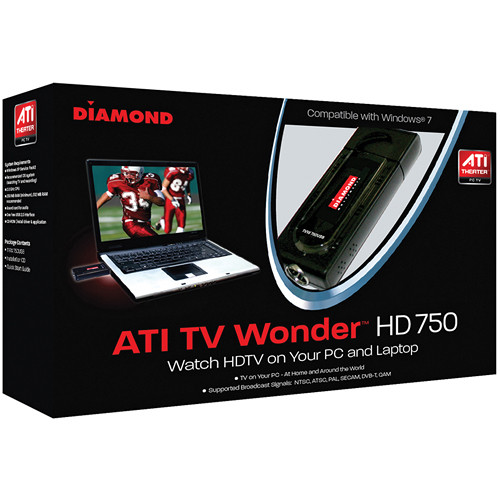 Diamond Multimedia Sintonizador HDTV digital por aire libre para PC con  Windows (TVW750USBD)