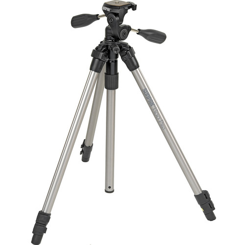 Sunpak® 7-lb.-capacity Tripod With 3-way Pan Head, 50.75-in. Extended  Height, 2001ut : Target