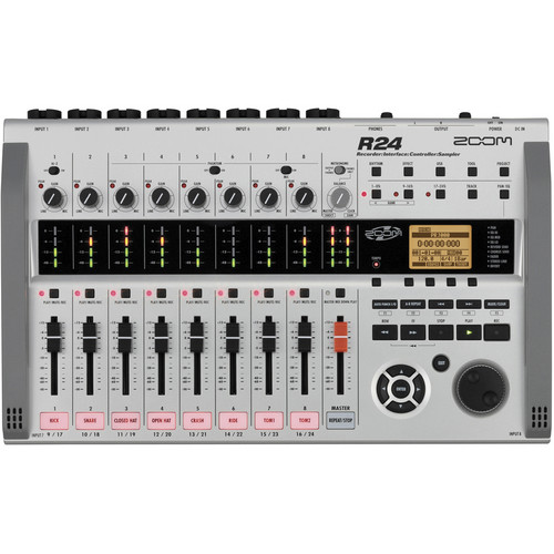 Zoom R24 Multi-Track Recorder, Interface, Controller, and ZR24