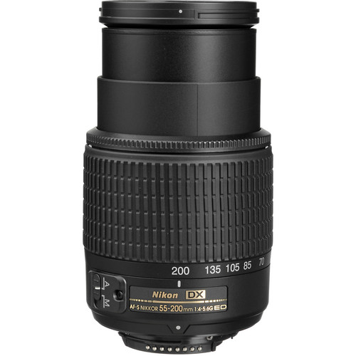 Nikon AF-S DX Zoom-NIKKOR 55-200mm f/4-5.6G ED Lens 2156 B&H