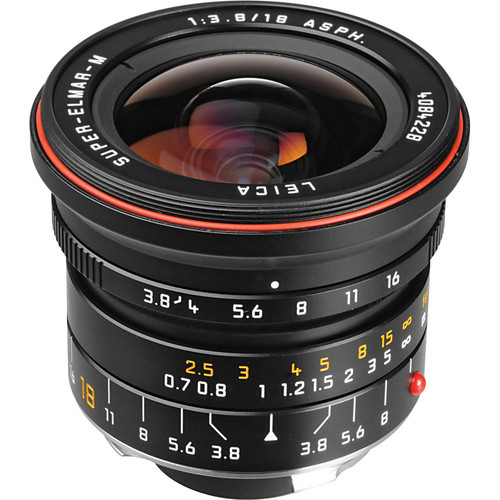 Leica Super-Elmar-M 18mm f/3.8 ASPH. Lens