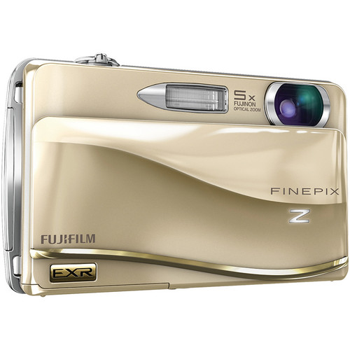 FUJIFILM FinePix Z800EXR Digital Camera (Gold) 16083004 Bu0026H