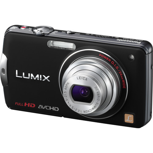 Panasonic Lumix DMC-FX700 Digital Camera (Black) DMC-FX700K B&H