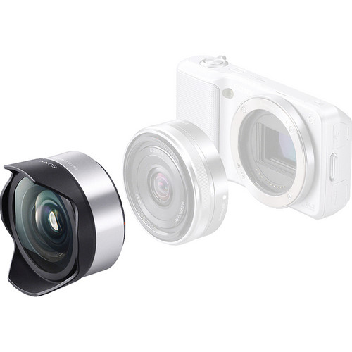 Sony VCL-ECF1 E-Mount Fisheye Conversion Lens VCLECF1 B&H Photo